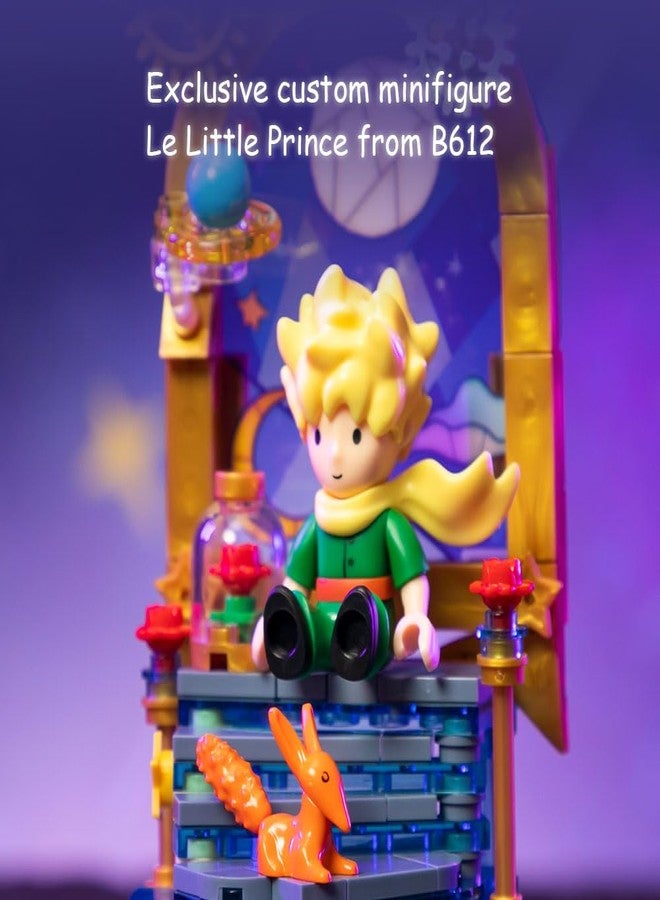 PANTASY Le Petit Prince Starry Gate Building Block Set - Creative DIY Model with Minifigure & Dust Cover Gift Adults and Kids Premium Building Blocks for Home Decor - Image 3